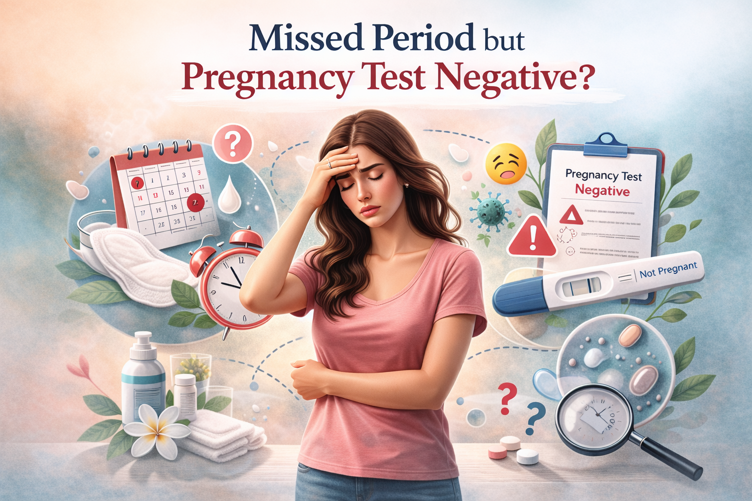 Missed Period but Pregnancy Test Negative?